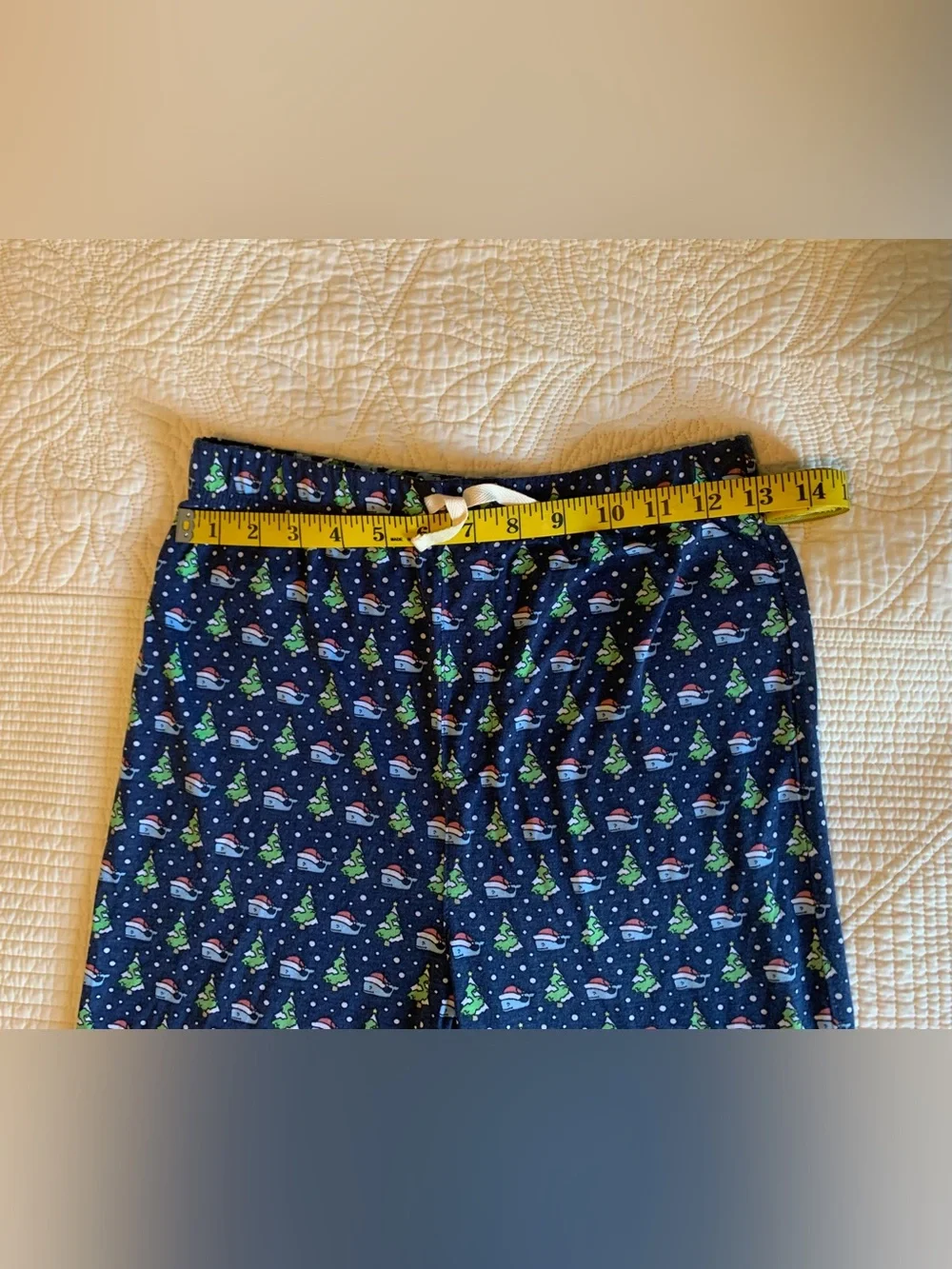 Vineyard Vines Santa Whale & Christmas Tree Lounge Pajama Pants